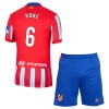 Maillot de Supporter Atlético Madrid Koke 6 Domicile 2024-25 Pour Enfant